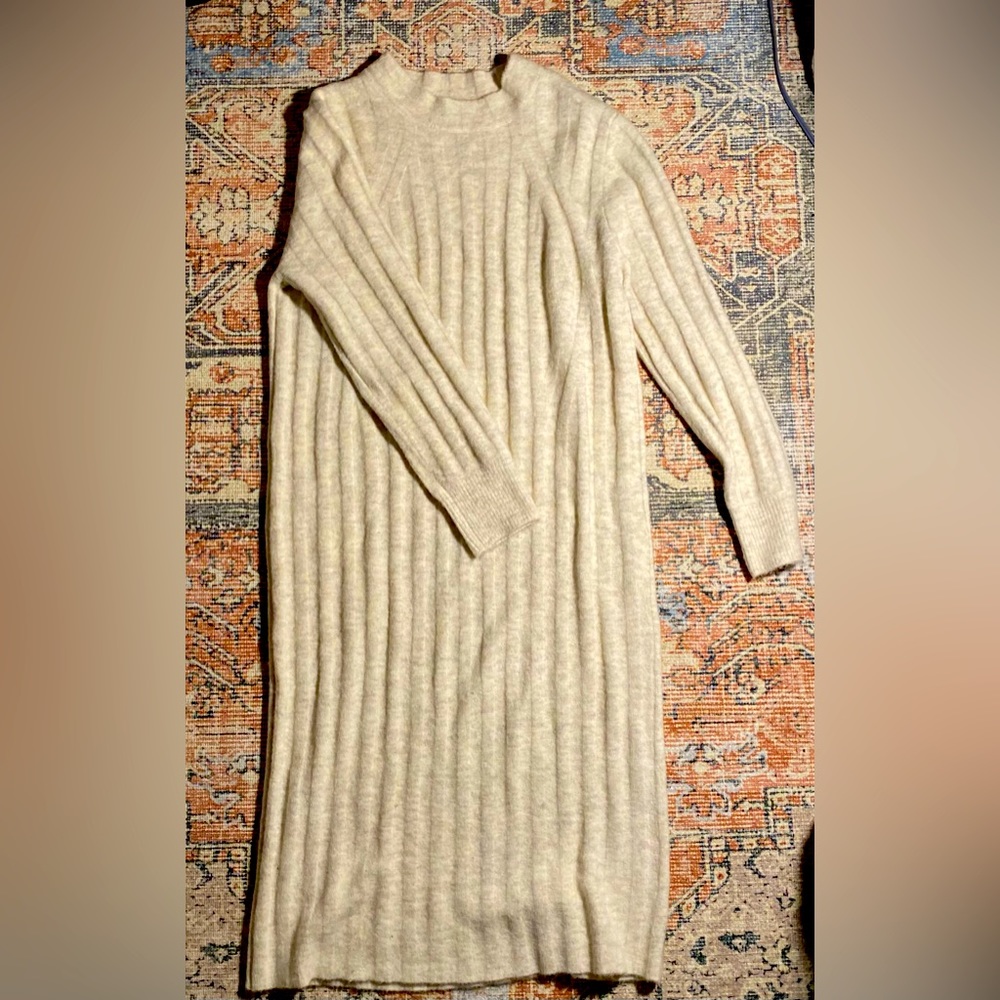 Long sweater dress